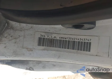 2000 Hyundai Sonata Gls V6 z USA, uszkodzony, nr VIN KMHWF35V2YA343747